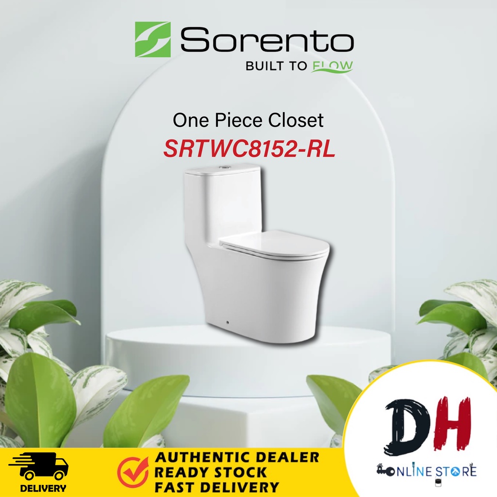 [READYSTOCK] SORENTO SRTWC8152-RL One Piece WC Washdown Flushing ...