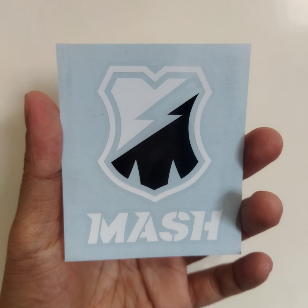 Cutting STICKER BIKE HEAD TUBE MASH LOGO | Shopee Malaysia