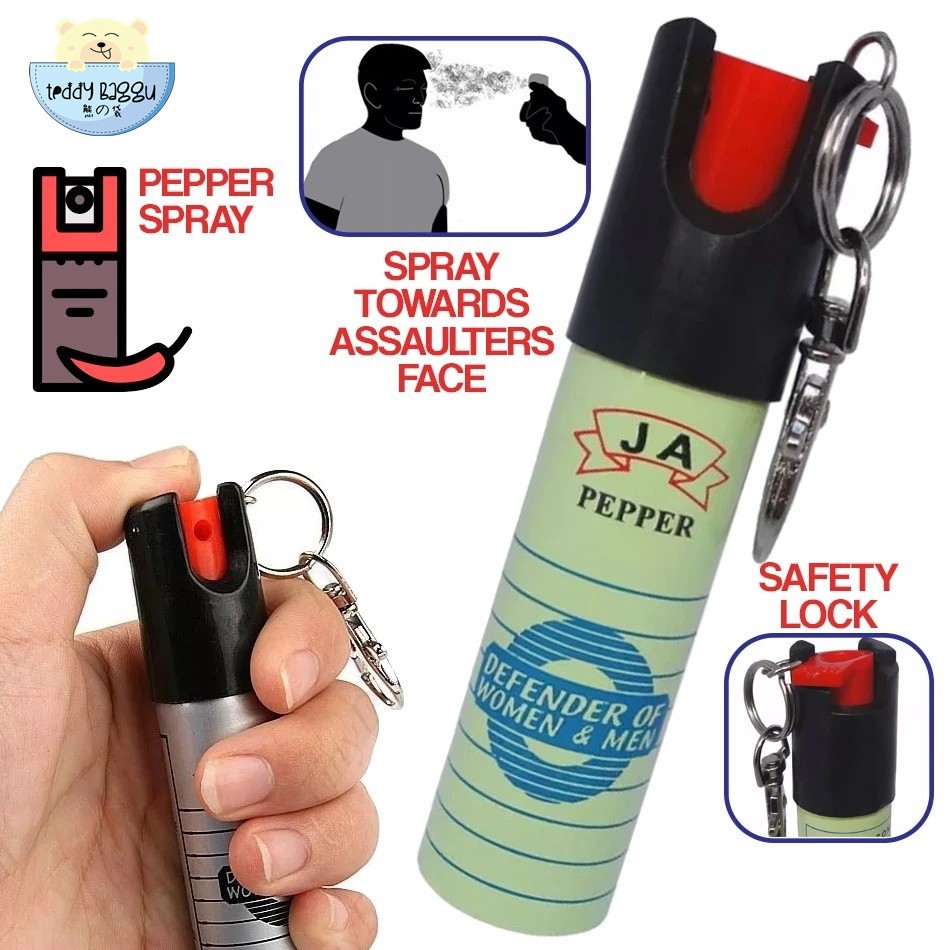 470ml Bear Pepper Spray Self Defense Police Army Tactical Equipment Home  Security 防狼器 防狼喷雾 防身武器 Semburan Penyembur Lada – White Eastern