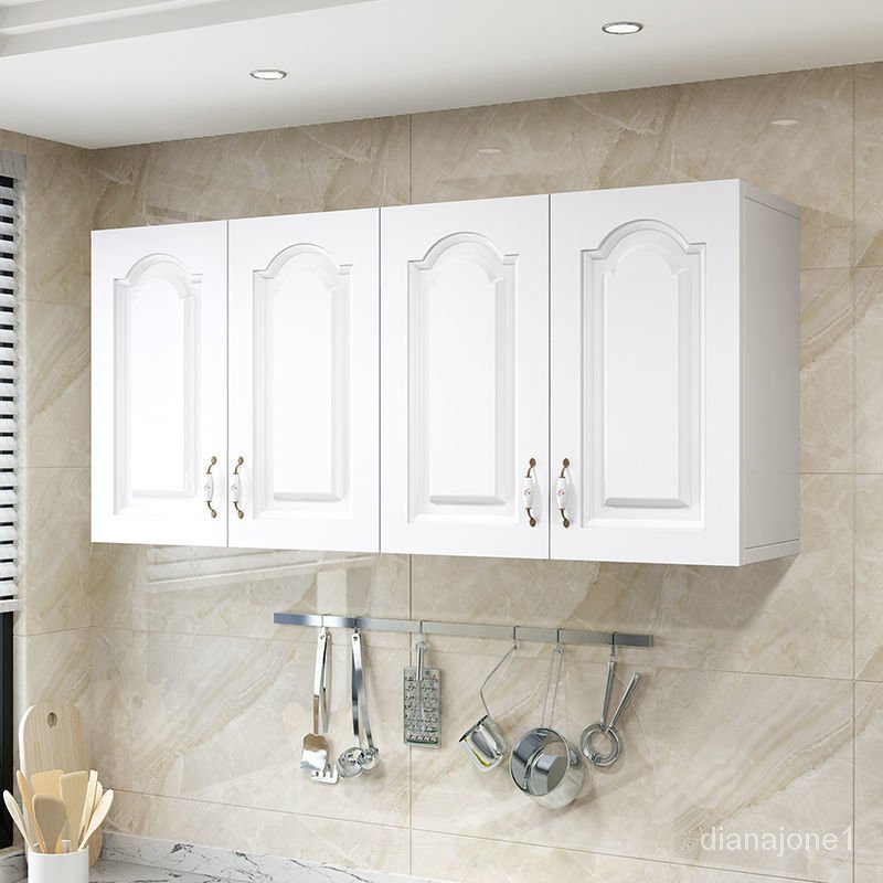 Solid Wood Kitchen Wall Cupboard Wall Cabinet Room Wall Cupboard ...