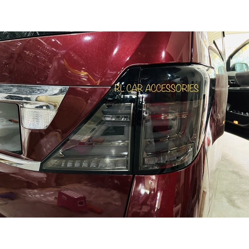 TOYOTA ANH20 GGH20 VELLFIRE (2009-2014) TAIL LAMP LAMPU BELAKANG BODY MADE BY TOYOTA GENUINE ORI 81551-58092
