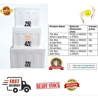 Styrofoam Coolers with Different Size for Food Shipment - China EPS Fish  Box, Fish Box