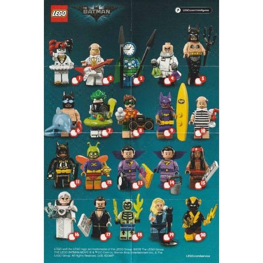 Lego batman movie collectible minifigures series clearance 2