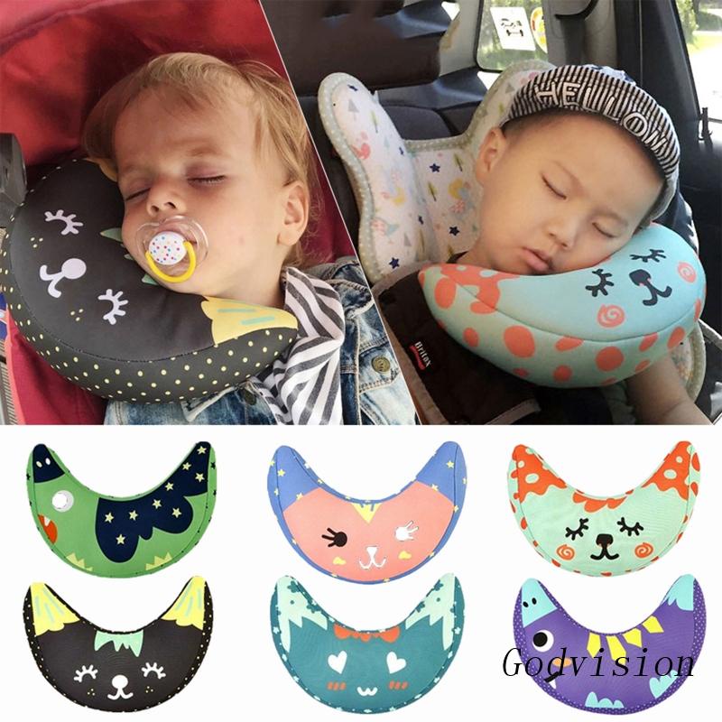 BB Car Seat Travel Pillow Head Neck Cushion Shoulder Support Child