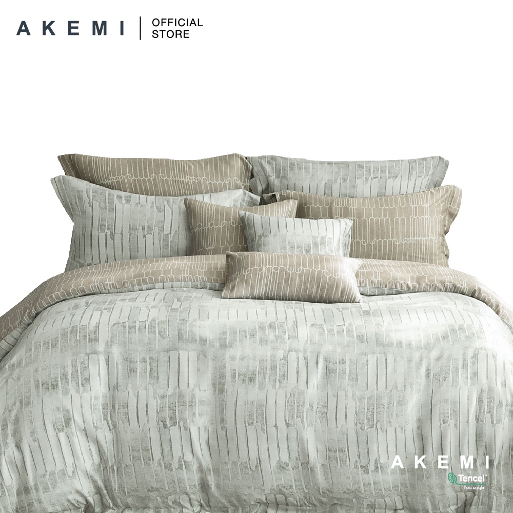 AKEMI TENCEL™ Modal Ardent Quilt Cover Set 880TC - Olav (Super Single ...