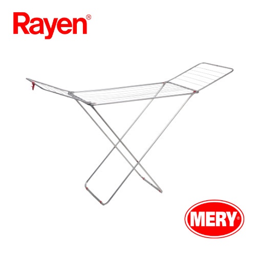 Rayen Mery Portable Lightweight Laundry Rack with Wings – Indoor ...