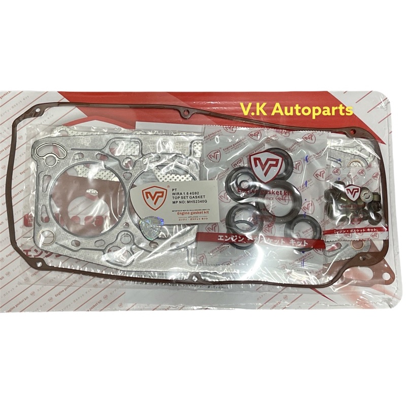 Proton Wira 1.6 1.8 4G92 4G93 SOHC SINGLE CAM OVERHAUL TOP SET GASKET