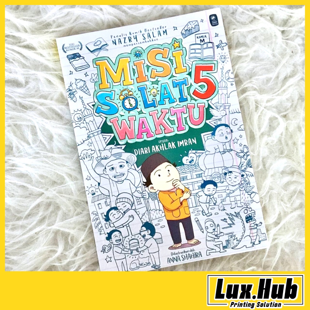 Diari Akhlak Imran | Siri Komik Misi Solat 5 Waktu | Buku Kanak Kanak ...