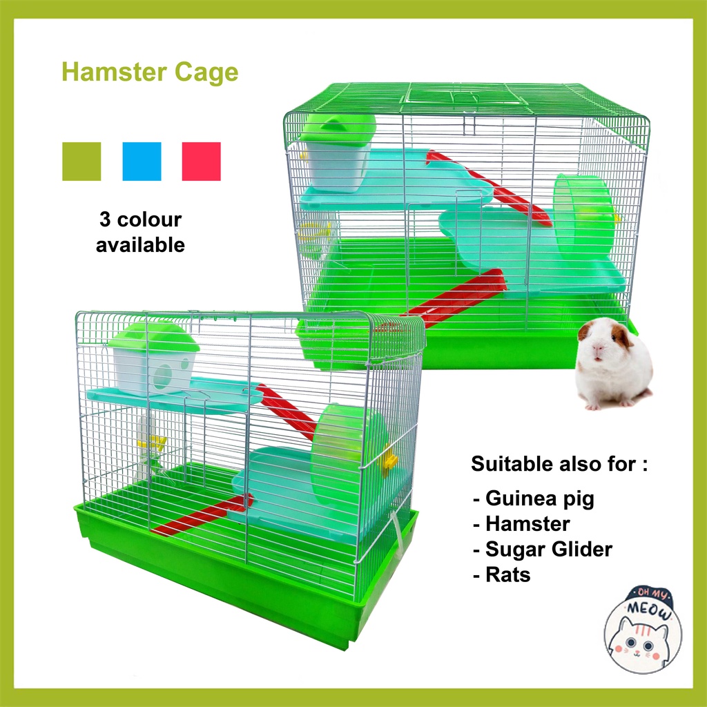 Two level hotsell hamster cage