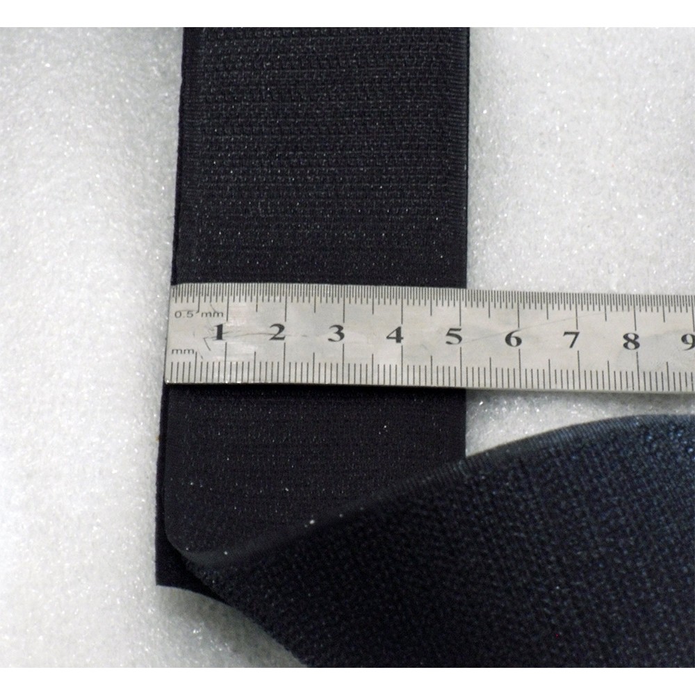 HITAM Velcro Zipper 5cm Black Shopee Malaysia