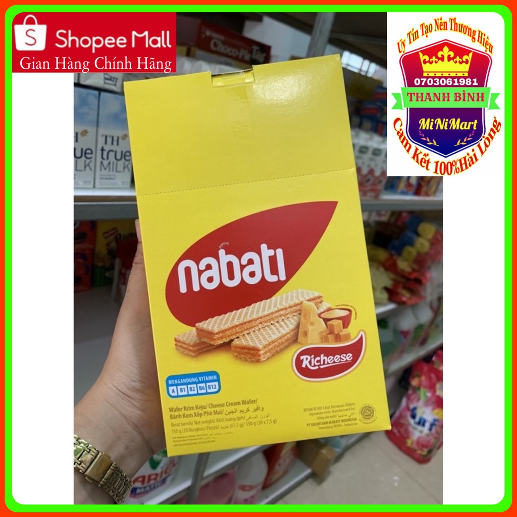 Richeese Nabati Cheese wafer Box 150g | Shopee Malaysia
