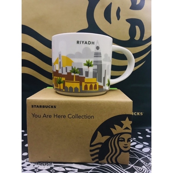 [Original] Starbucks Coffee RIYADH Mug You Are Here Collection UAH