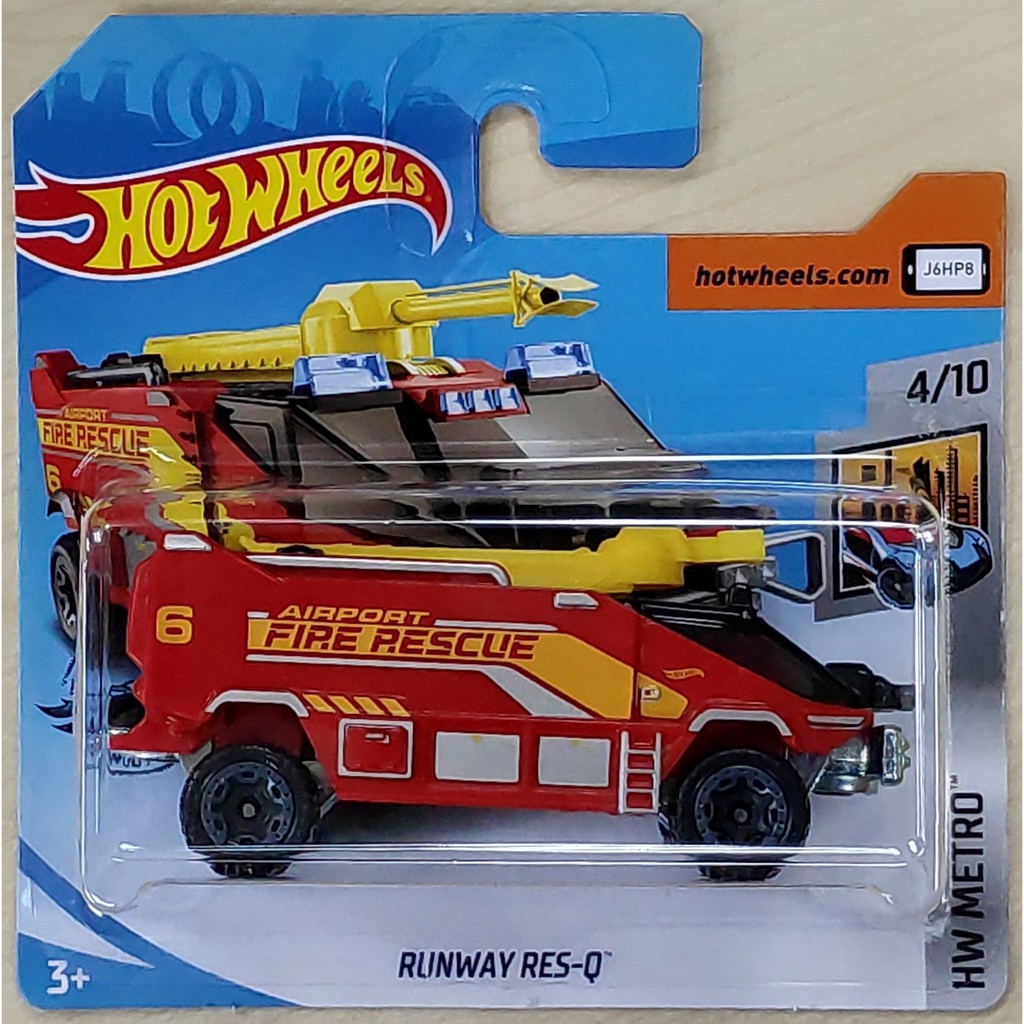 Hot Wheels Runway Res-q [fantasy First Response Metro] 