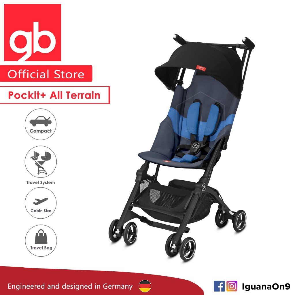 GB Pockit Plus All Terrain Version 2019 Ultra Compact Light weight Stroller Shopee Malaysia