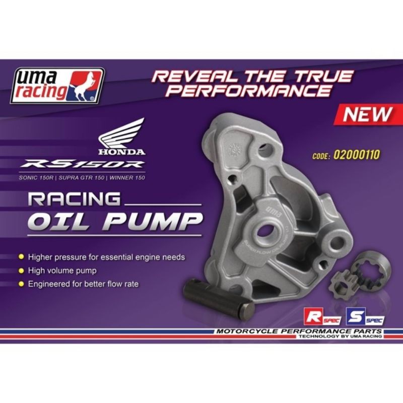 UMA RACING OIL PUMP RS150R RS150 V1/V2 (Ready Stock) 100Original
