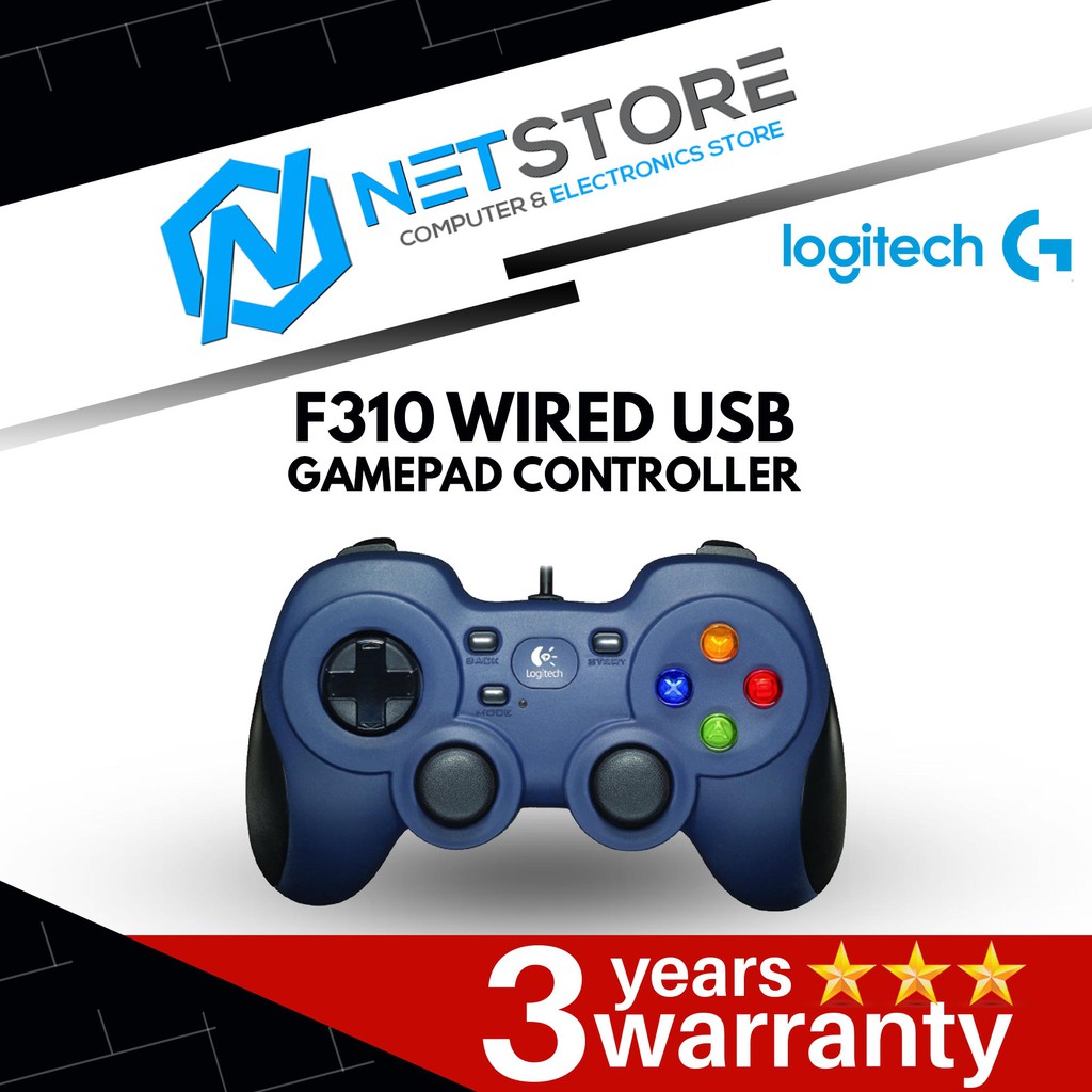 Logitech F310 Wired Usb Gamepad Controller - 940-000112 | Shopee Malaysia
