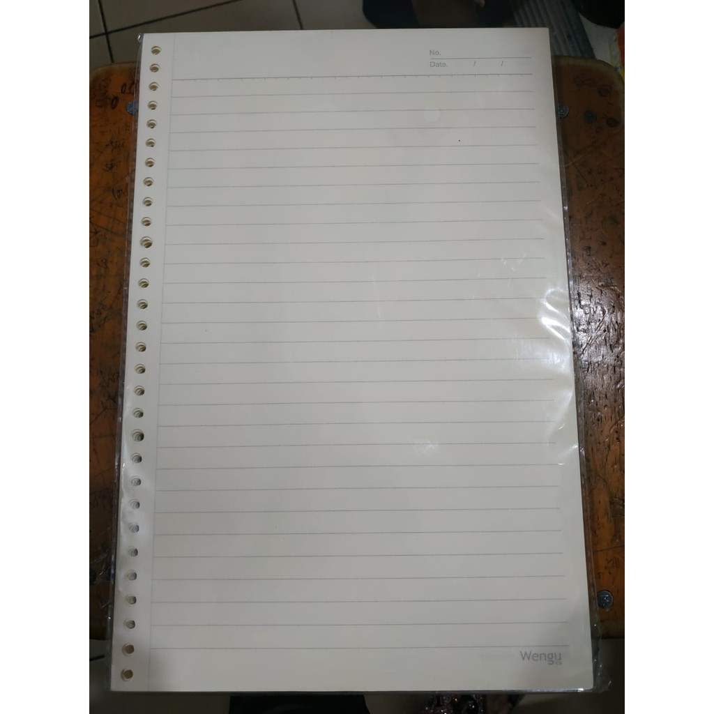 Loose leaf wengu a4 contents 100 sheets | Shopee Malaysia
