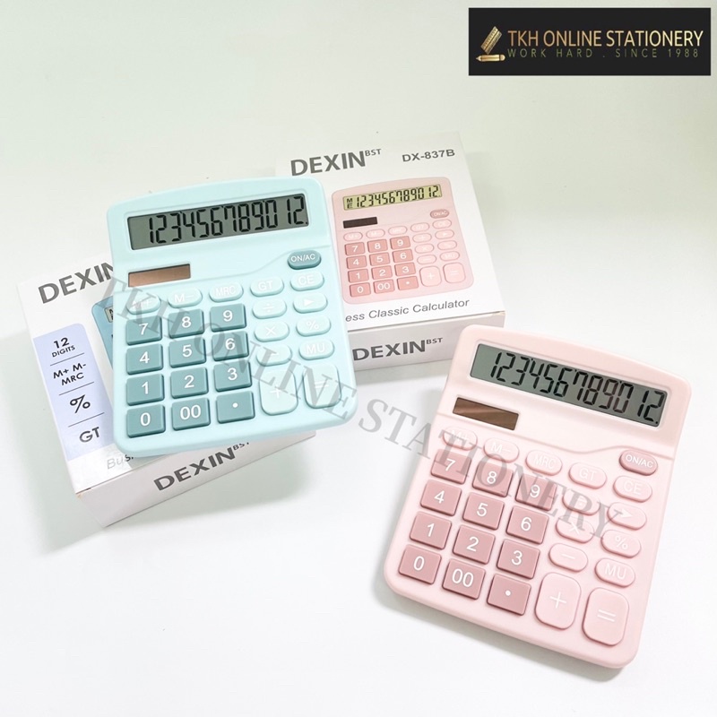 DEXIN DX-837B Business Classic Calculator (1pc) | Shopee Malaysia