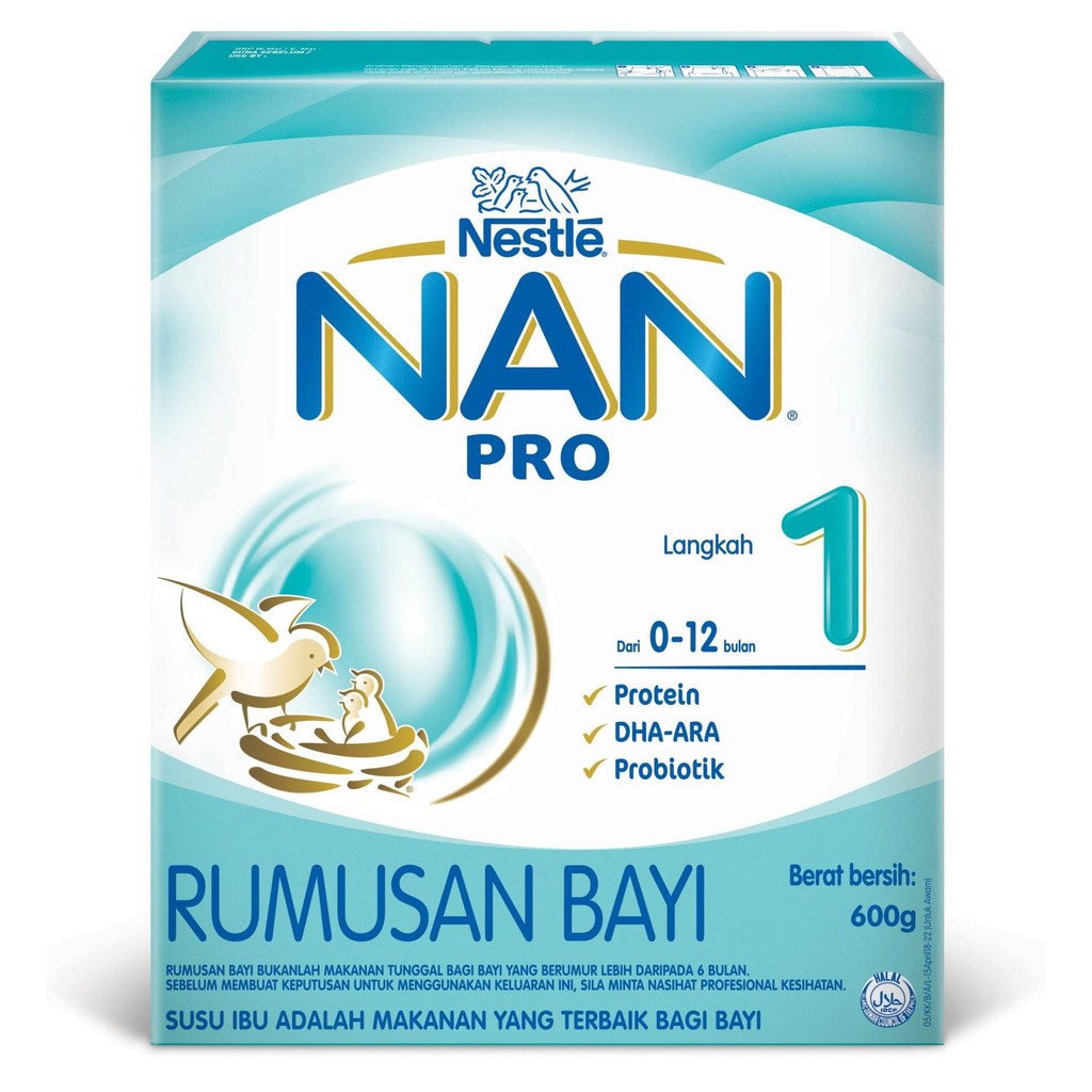 Nestle Nan 1 Pro Infant Formula 600gm