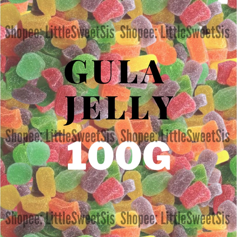 WAISUN MIMICO GULA JELLY [100G] ASSORTED SHAPE FRUITY GUMMY CANDY ...