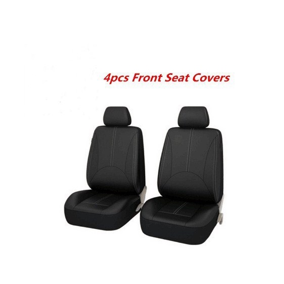 Genuine Leather Car Universal Seat Full Set Fabric Cover Four Seasons