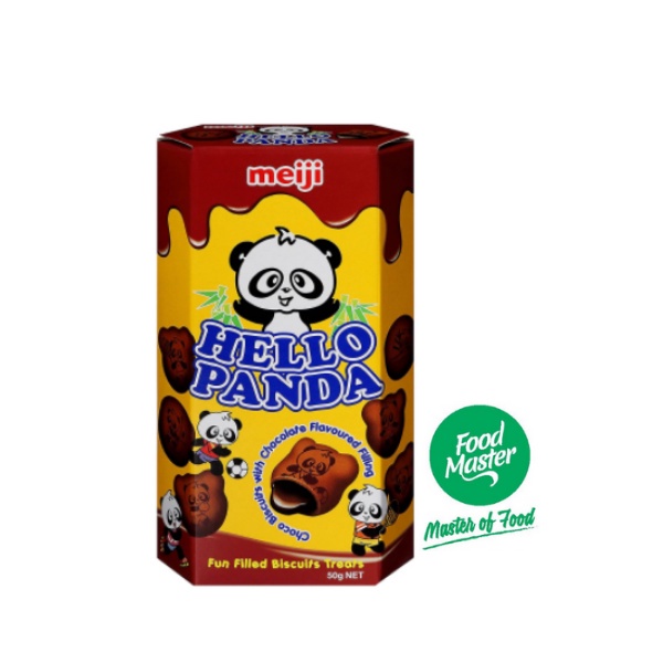 Hello Panda Cocoa Biscuits With Chocolate Flavoured Filling 43g