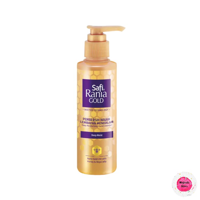 Safi Rania Gold Deep Moisturising Facial Cleanser Deep Moist 150ml ...
