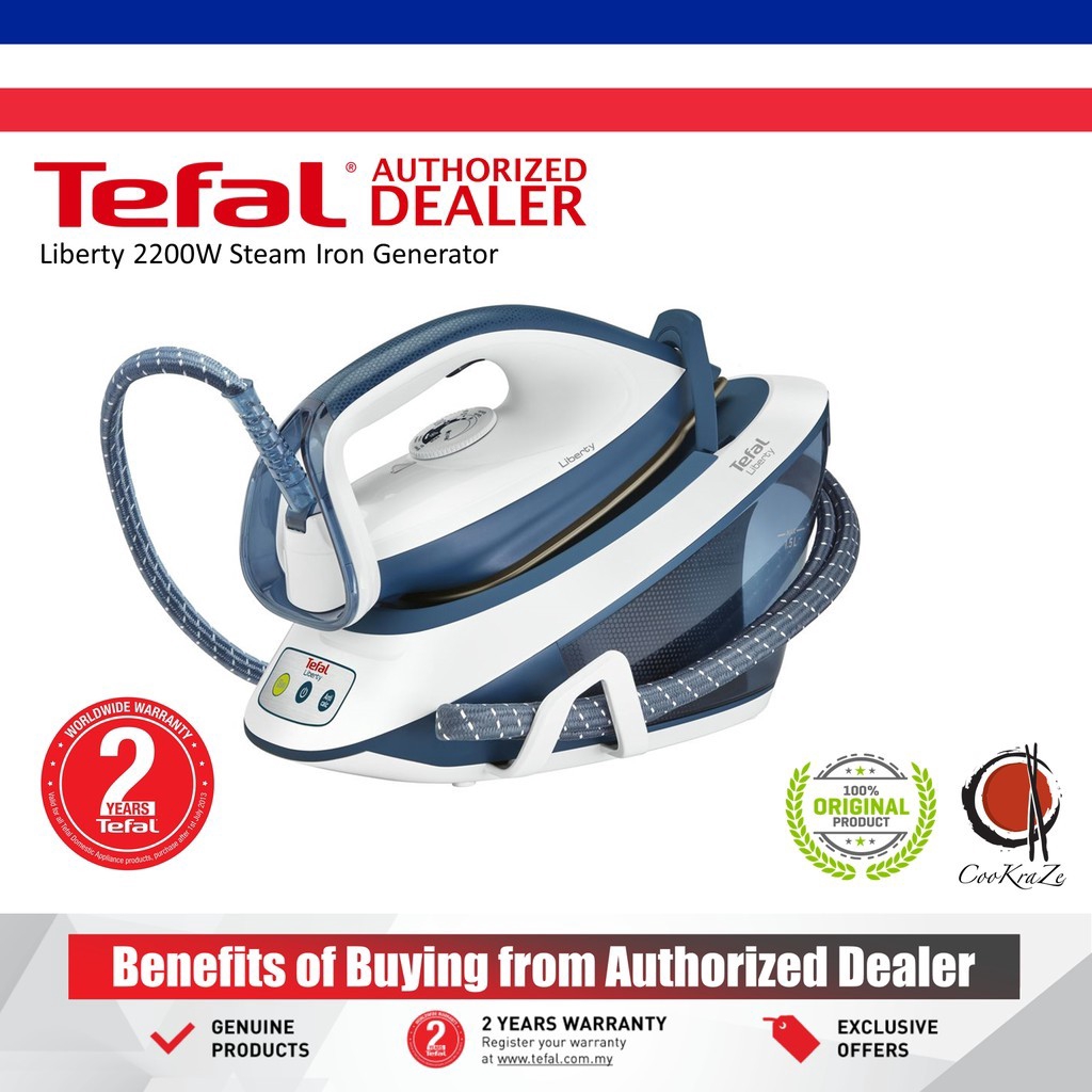 Tefal liberty steam deals iron