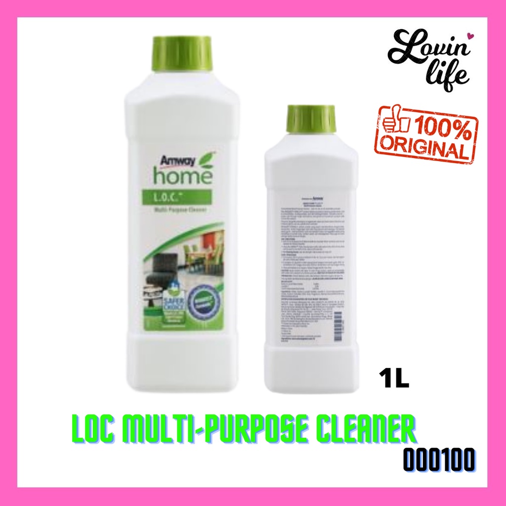 🔥READY STOCK🔥Platinum Seller Amway Home LOC MultiPurpose Cleaner (1L