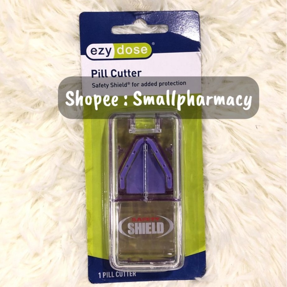 Ezy Dose Safety Shield Pill Cutter *color in random selection* code