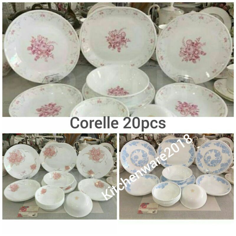 Set shop pinggan corelle