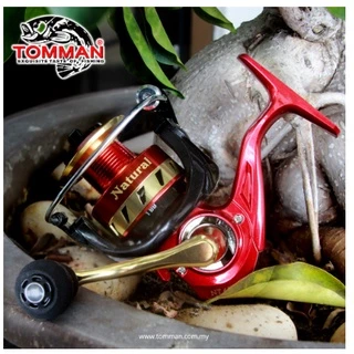 CLEARANCE SALES) MESIN PANCING (ALUMINIUM SPOOL) SPINNING TOMMAN MAGIC SPIN  II SPINNING FISHING REEL