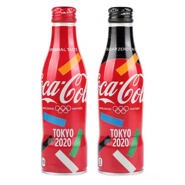 Coca Cola Japan Tokyo Olympic 2020 Aluminium Slim Bottle Set | Shopee ...