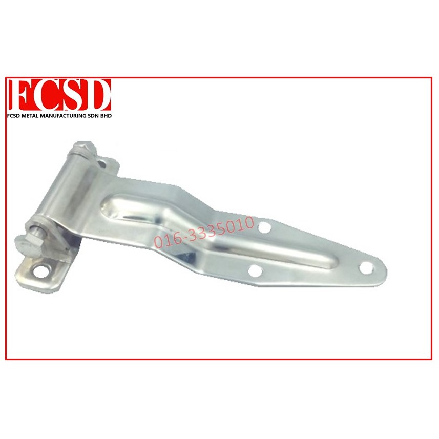 BH-001-1-1-8-S-BA Lorry Truck Box Van Body Steel Hinge Engsel Lori Trak ...