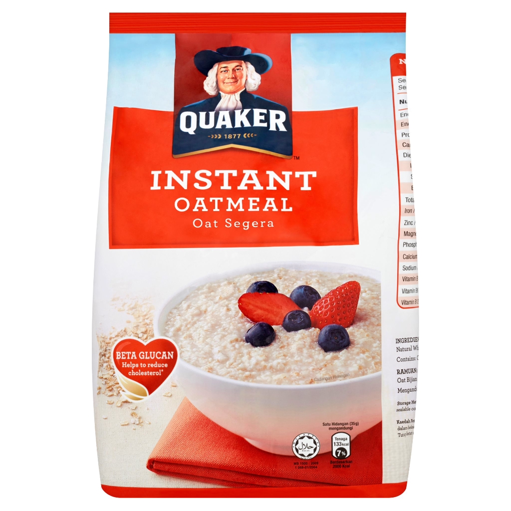 Quaker Instant Oatmeal (800g) MD1 | Shopee Malaysia