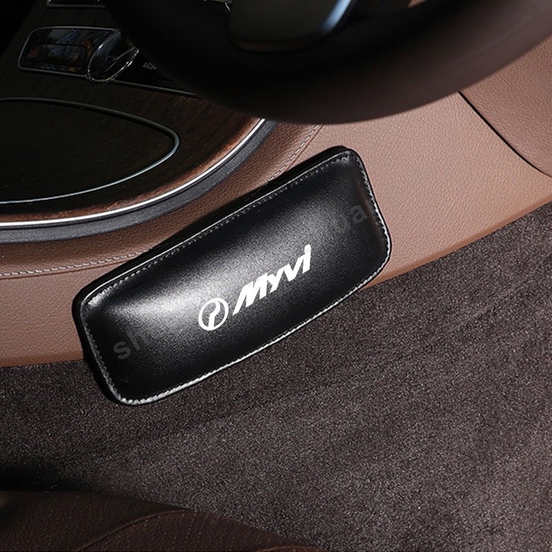 Car Knee Pad For Perodua Myvi Knee Support Cushion Pu Leather Knee ...