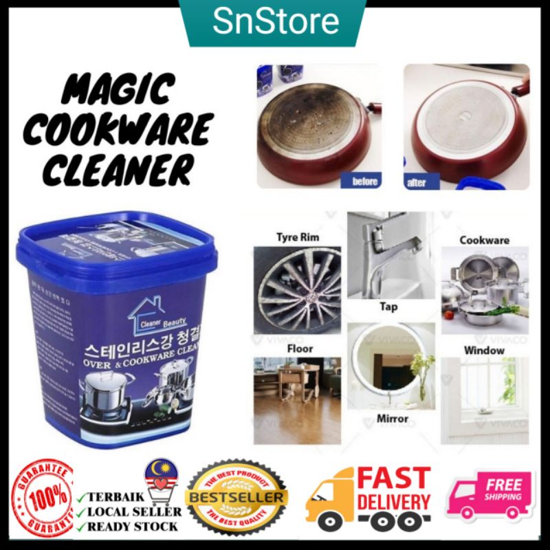 [ready Stock]magic Cookware Cleaner Pencuci Periuk Pencuci Lantai Pencuci Rim Pencuci Cermin