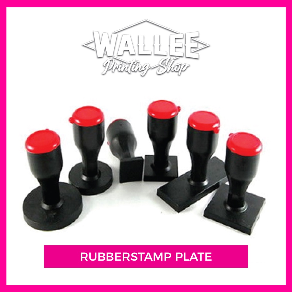 RUBBER STAMP PLATE ( FOR RUBBERSTAMP MAKER ) Shopee Malaysia
