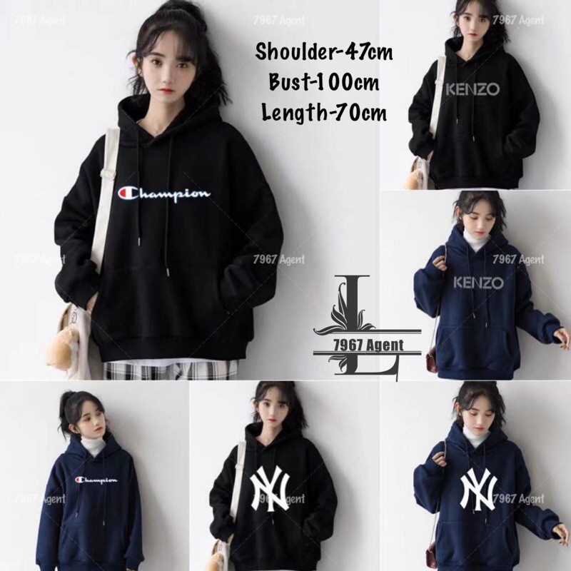 Sweater Hoodie Unisex Cotton Borong Murah Shopee Malaysia