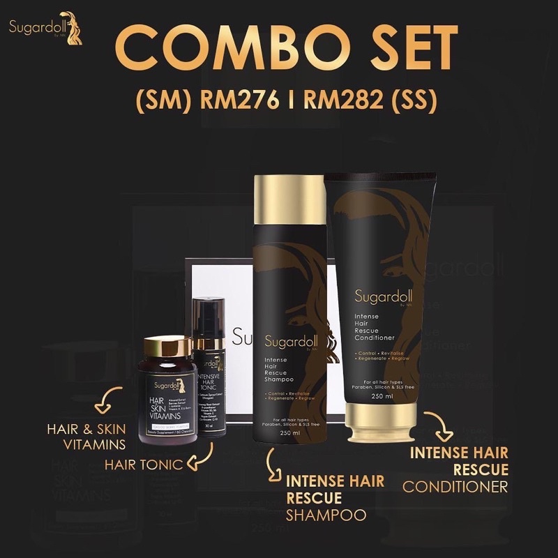 COMBO SET ( SHAMPOO SET+ BASIC SET) | Shopee Malaysia