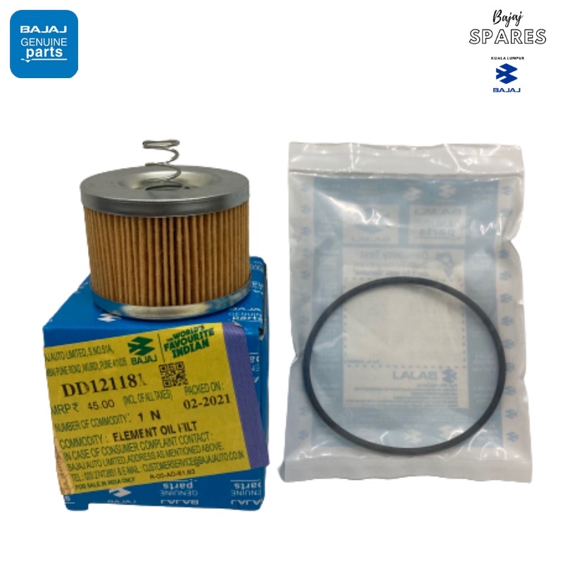 Bajaj v15 oil filter price deals