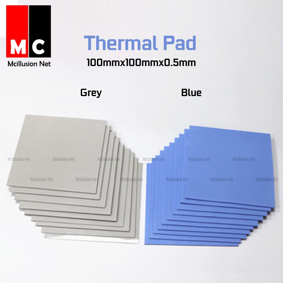 Thermal Pad 100x100x0.5mm GPU CPU Heatsink Cooling 100x100x0.5mm | Singapore