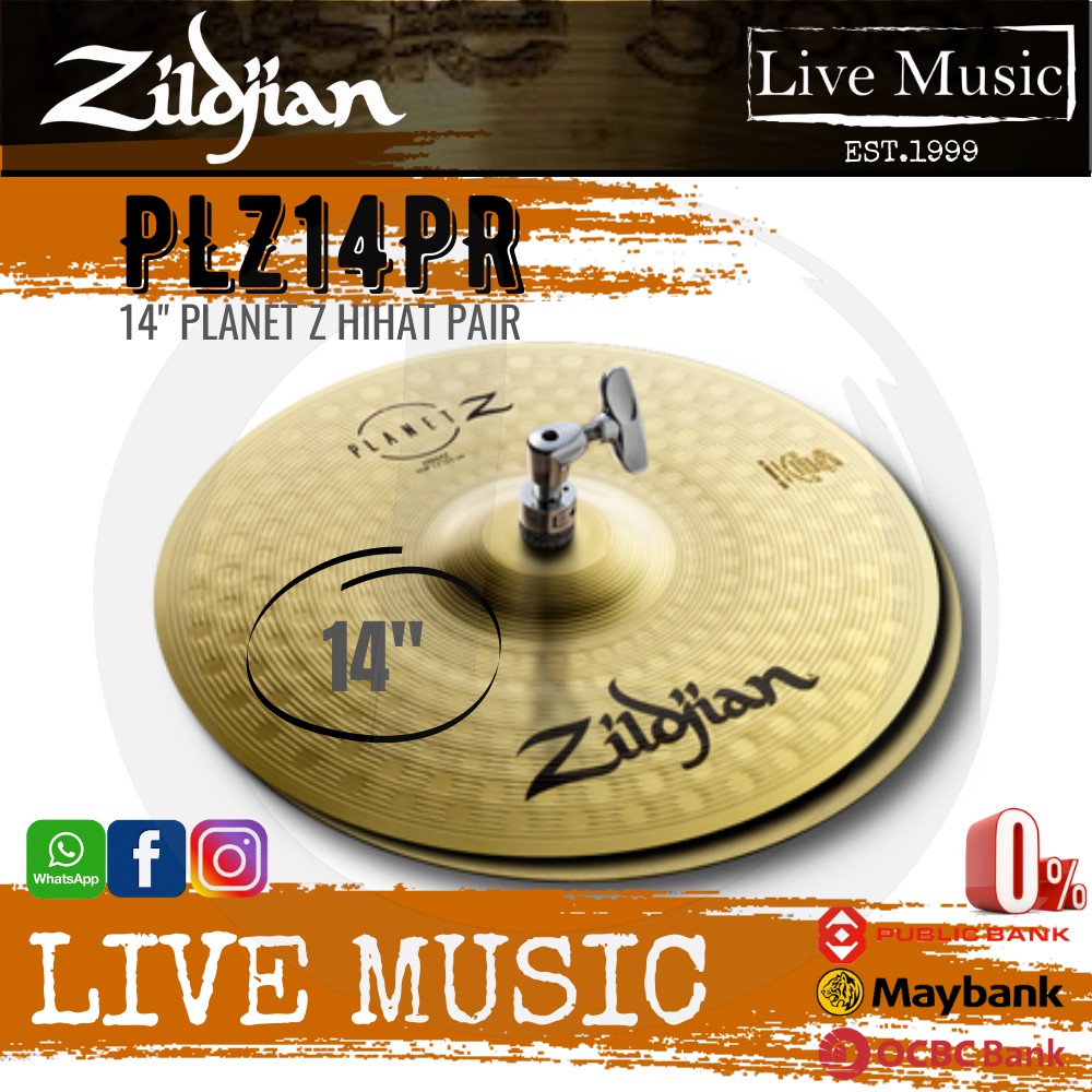 Hi hat zildjian on sale planet z