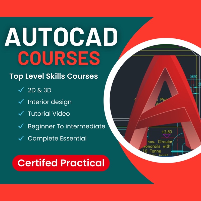 AutoCad Tutorial Course | Building Layouts From Scratch | Interior ...