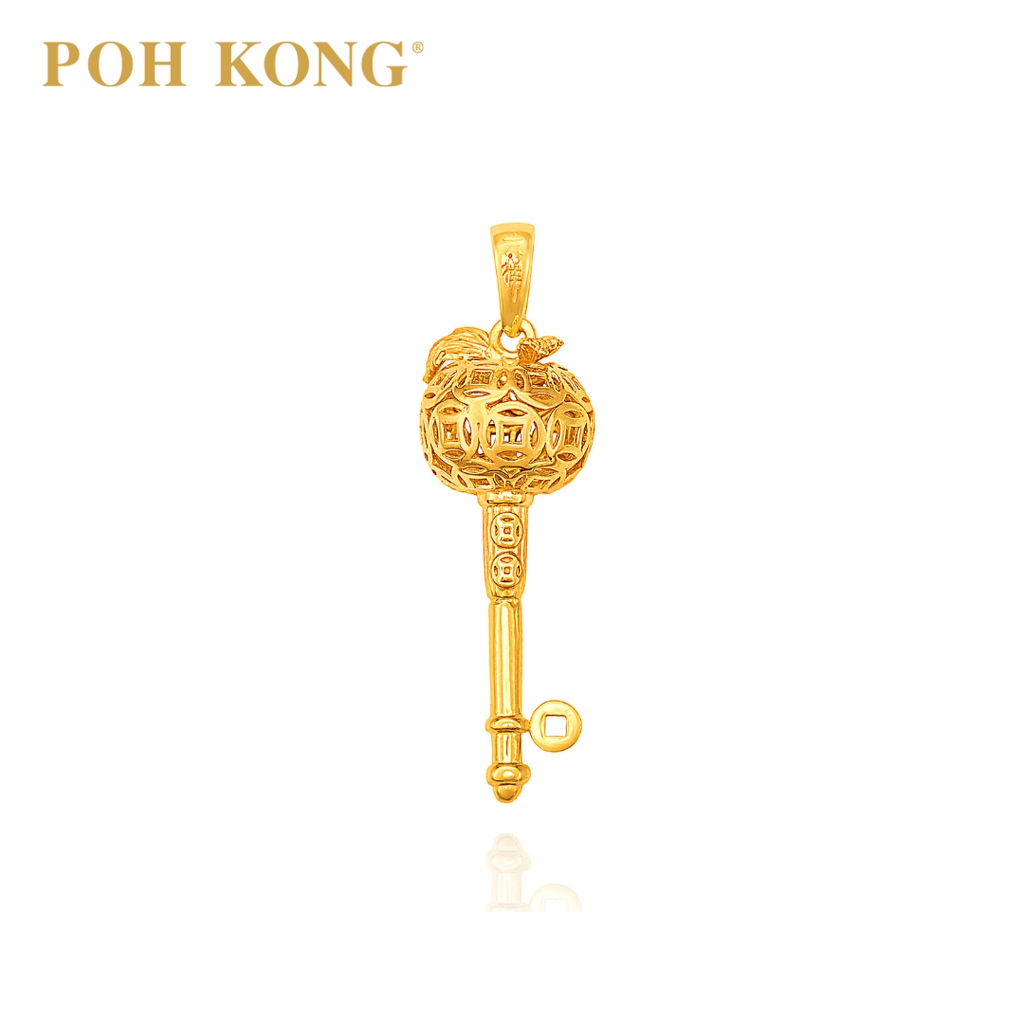 Poh kong hot sale key necklace