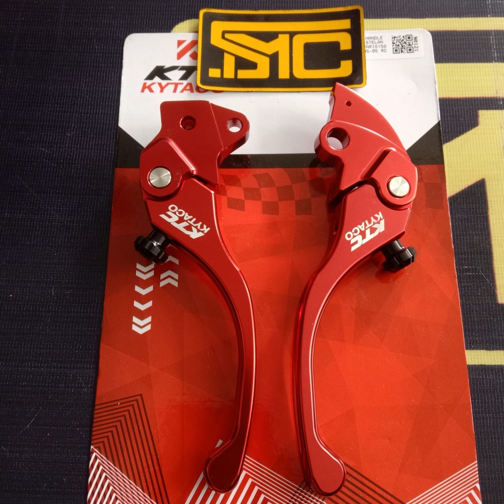 MERAH Variation Handle CNC Brake Lever/ Honda Vario 150 / BEAT FI CBS ...