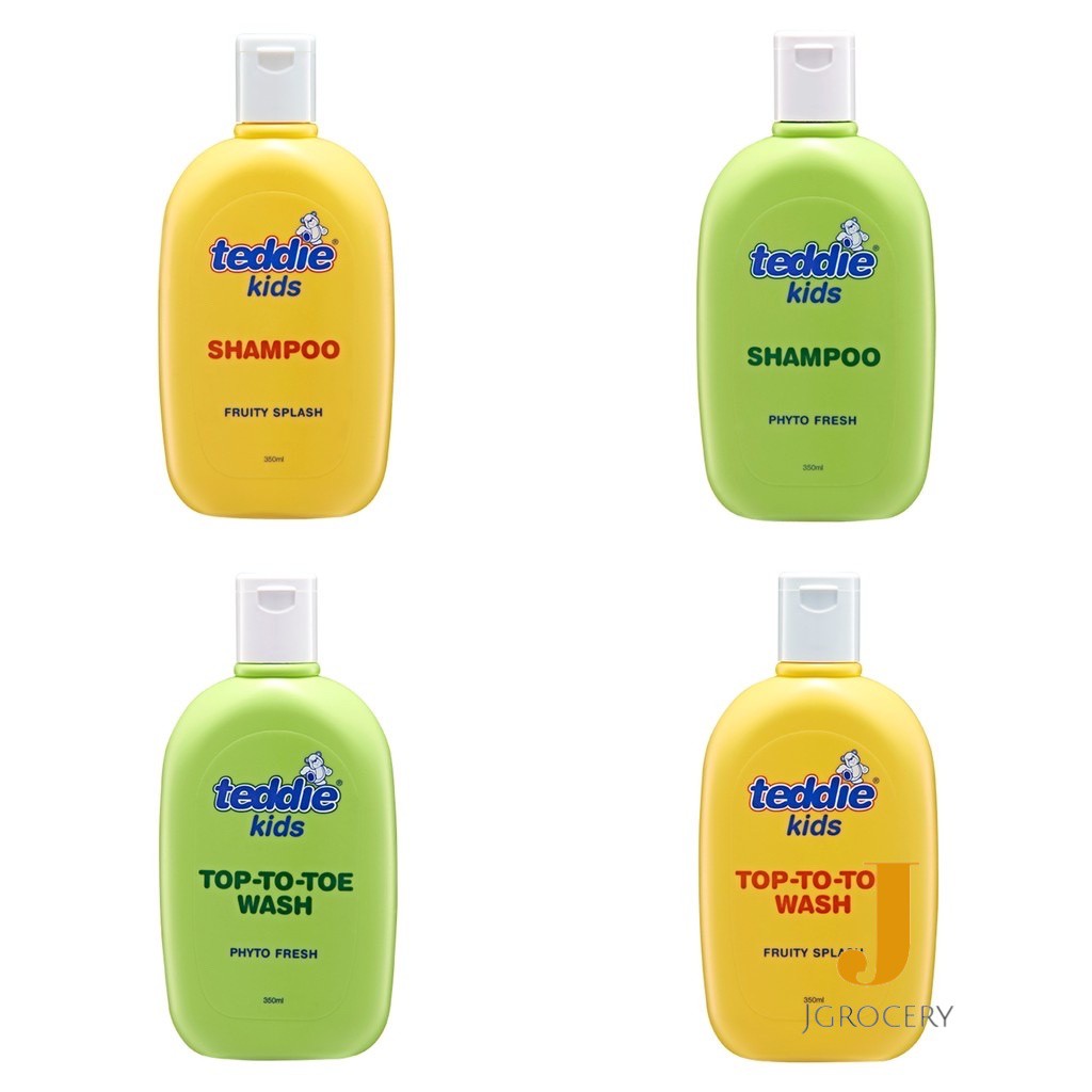 Teddie Kids ToptoToe wash & Shampoo [2 in 1] [Shampoo] Shopee Malaysia