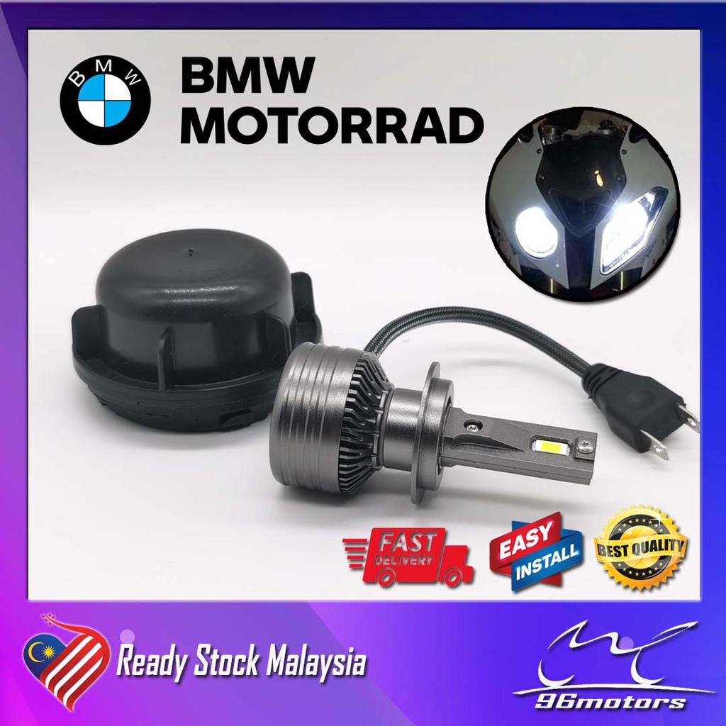 Bmw S1000RR S1000R Led Headlight Motorcycle H7 Hi Beam LED Bulb Head ...