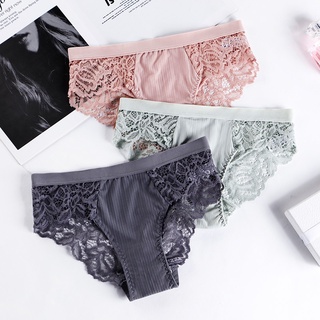 Lace Women Girls Sexy Panties Lingerie Cotton Underwear Briefs