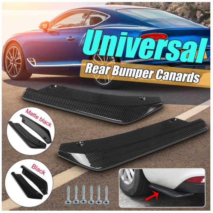 AQ Style JDM Sport Rear Bumper Diffuser For 2014-2017 Infiniti Q50 – Black Polyurethane – Direct Add-On